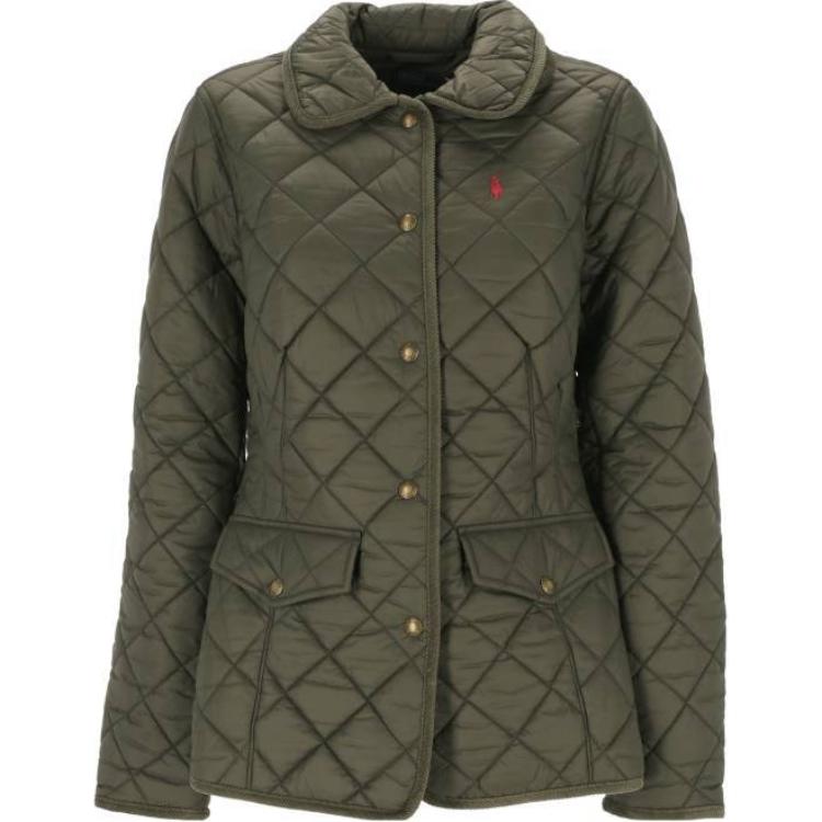 

Куртка утепленная с начесом Polo Ralph Lauren, зеленая