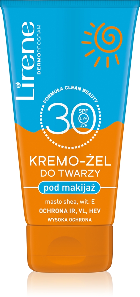 

Солнцезащитная основа под макияж с SPF 30 Lirene, 50 мл