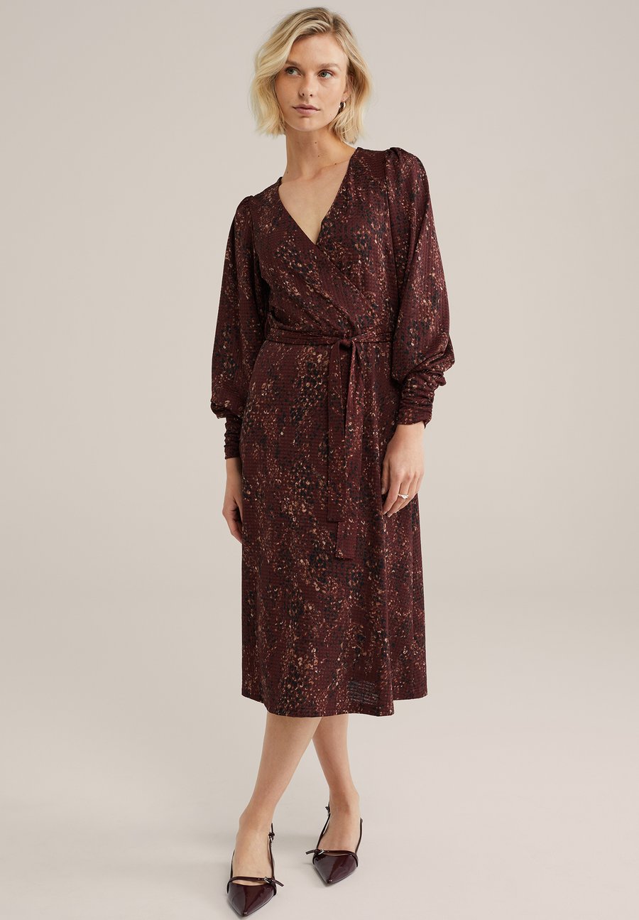 

Платье WE Fashion Day dress, Burgundy Red/Bordeaux