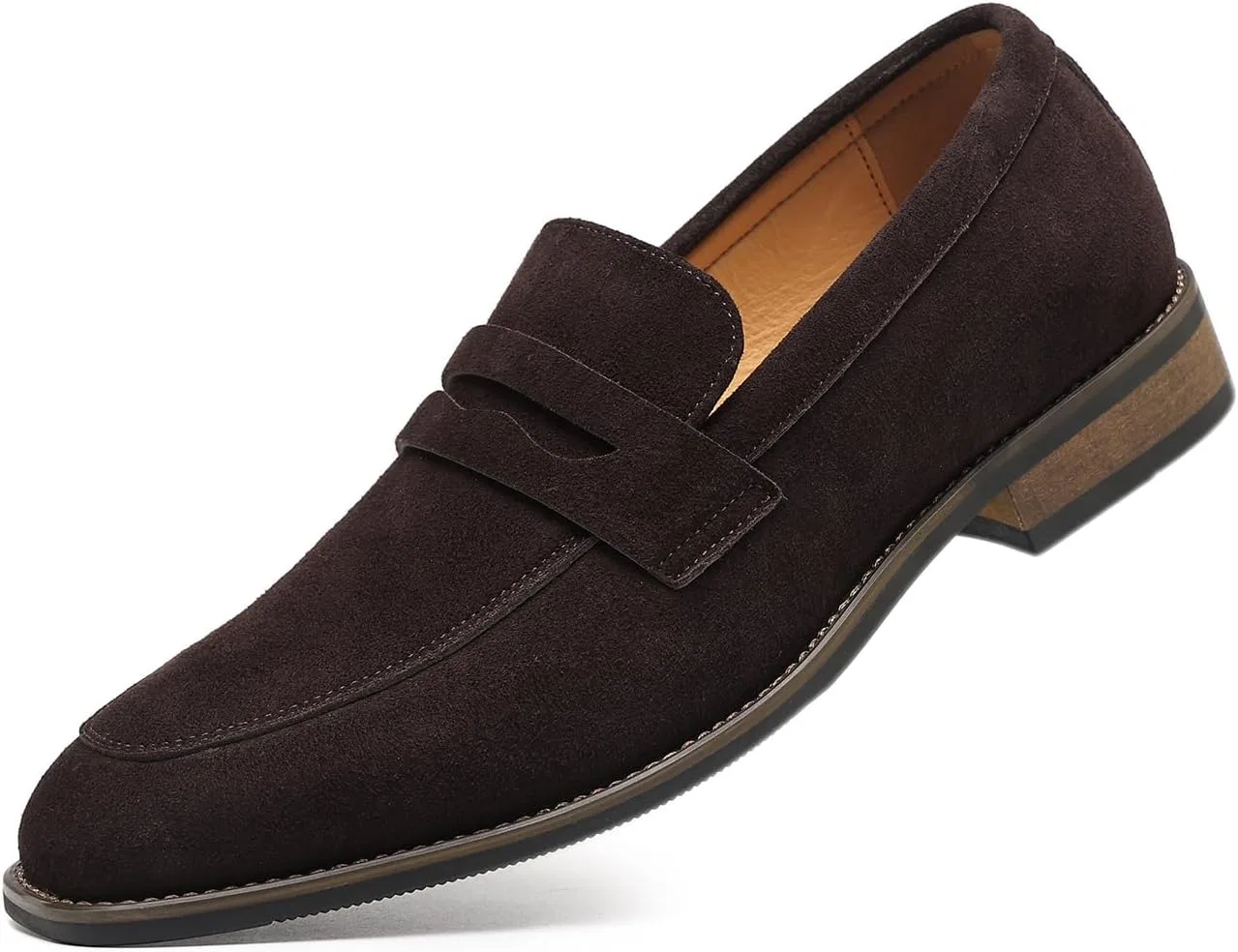 Лоферы кожаные Classic British Loafers, коричневый SJIUTLYUE