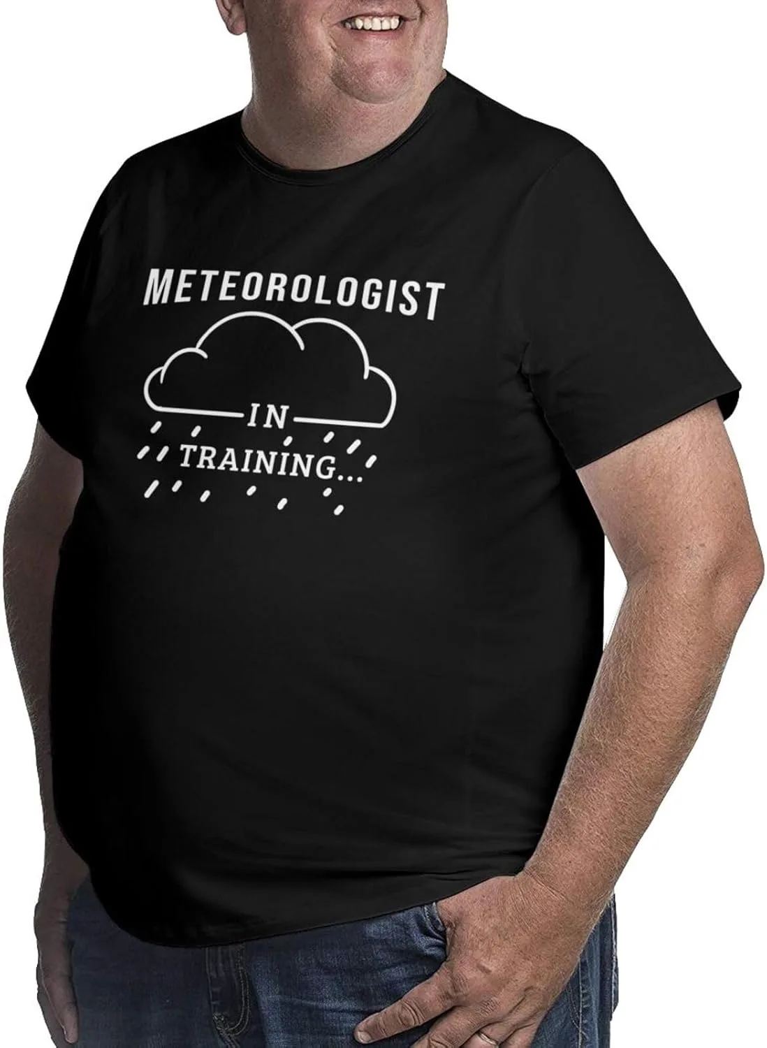 Футболка Meteorologist in Training мужская летняя с коротким рукавом — фото 2