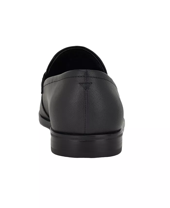 Мужские классические лоферы Hendo Square Toe Slip On GUESS, черный — фото 3