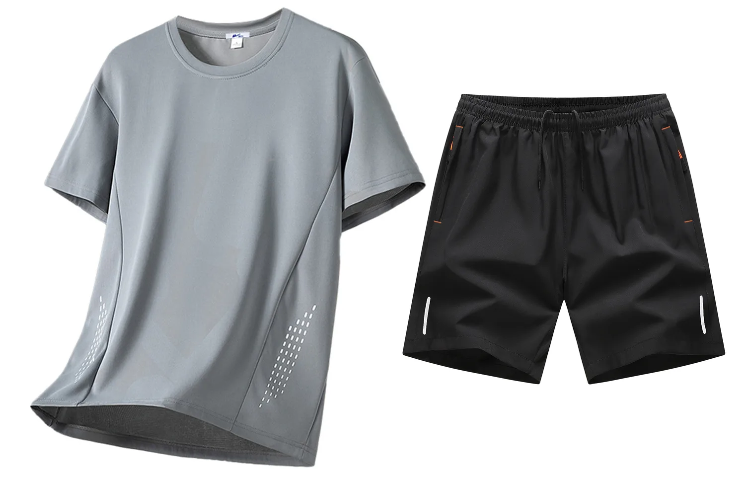 Коллекция "Riding The Wind" спортивная одежда унисекс WARRIOR, 821 Gray+890 Black (Clothing Sets)