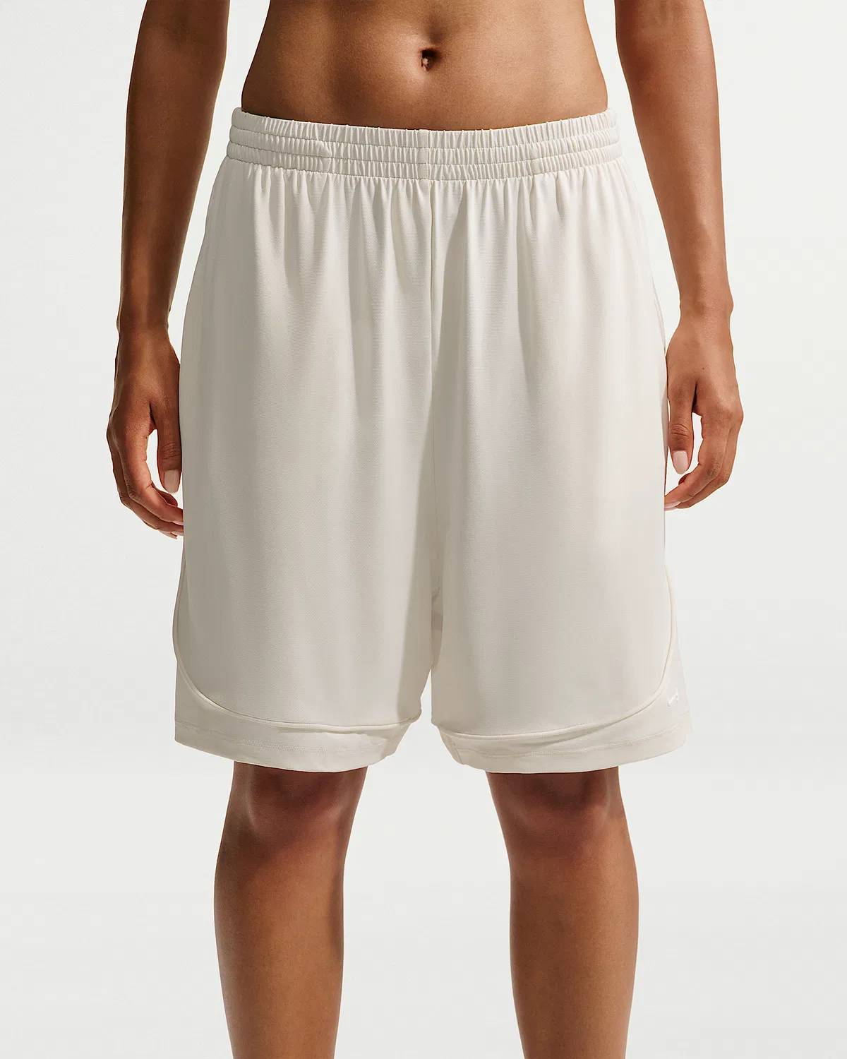 Женские свободные шорты NikeSKIMS Airy, NSKM Actv Ivory/NSKM Actv Ivory — фото 2