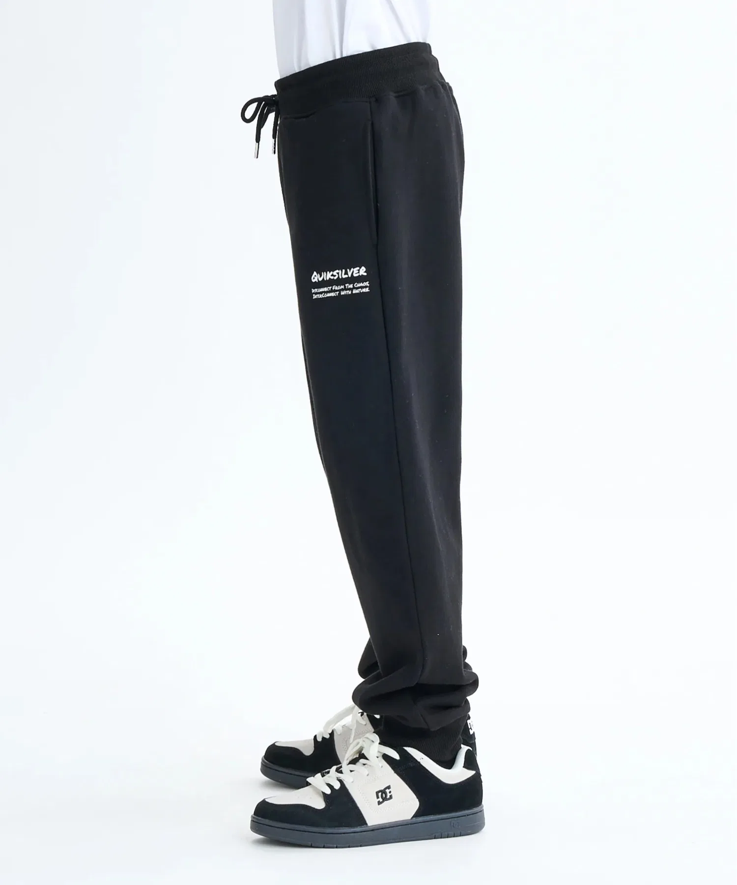 Спортивные штаны HAND DRAWN SWEAT PT / Quiksilver Kids Set-up, совместимые с детской системой, с флисовой подкладкой и эластичным поясом. — фото 4