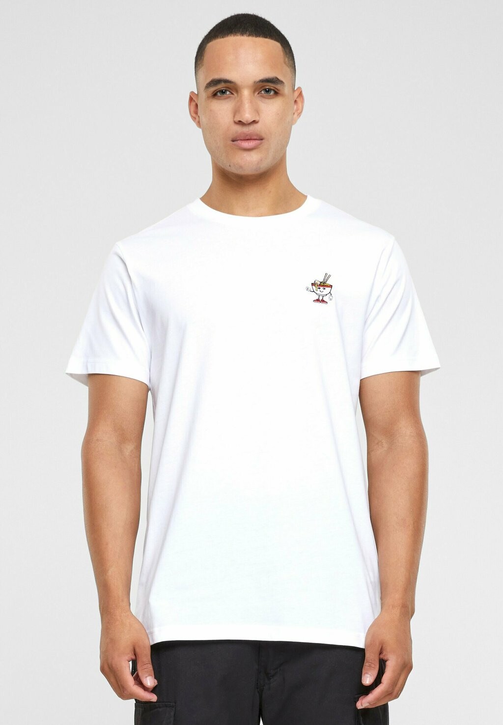 

Футболка с принтом Peace Nodles Emb Mister Tee, белый