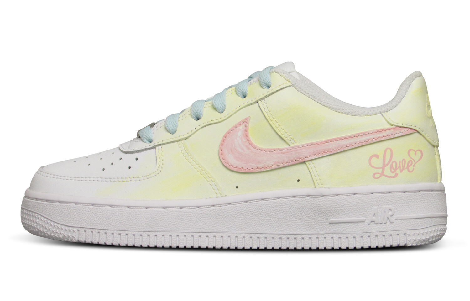 

Кроссовки Nike Air Force 1 Skateboarding Shoes Women's Low-top Beige, белый