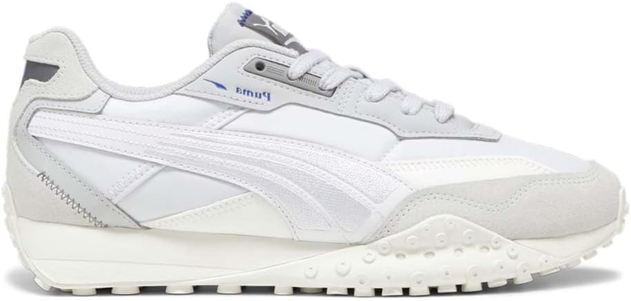 

Мужские кроссовки PUMA Blktop Rider Neo Vintage со шнуровкой, повседневные - серые