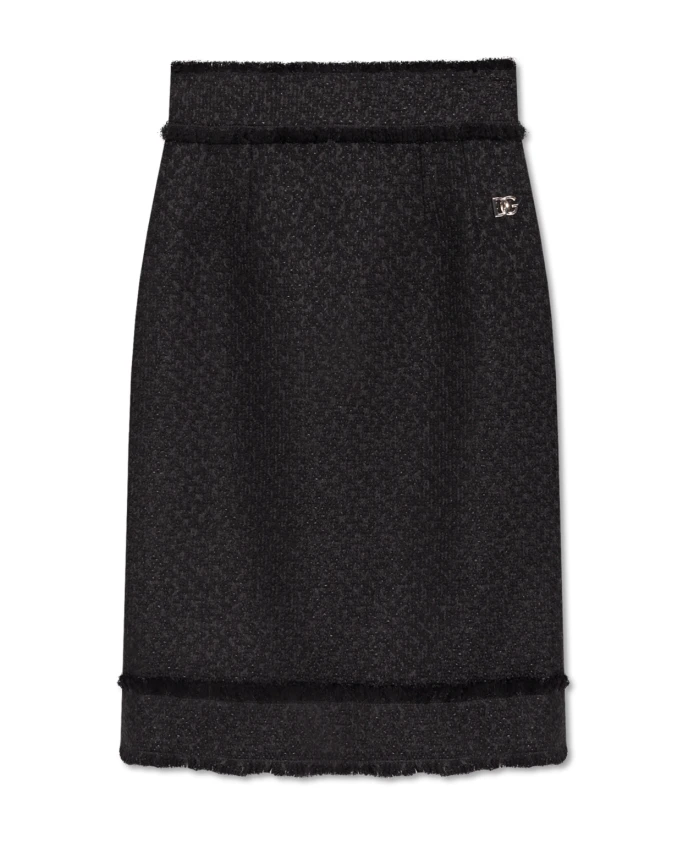 

Юбка с логотипом Dolce & Gabbana, черный