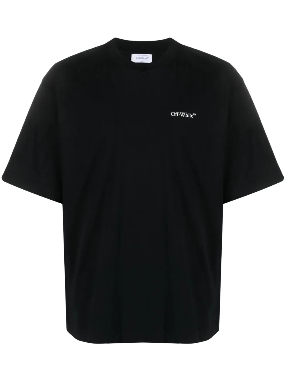 

Футболка с логотипом OFF-WHITE, черный