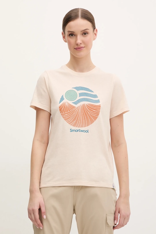 

Спортивная футболка Smartwool, бежевый