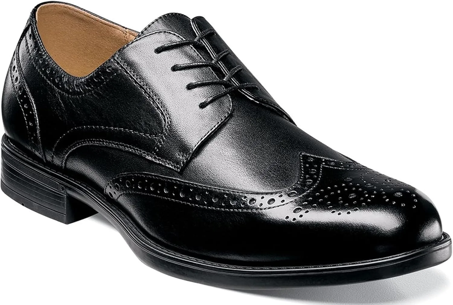 Мужские туфли Florsheim Postino Oxford Toe Cap, черный