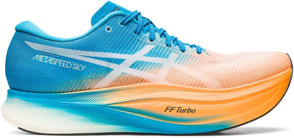

Беговые кроссовки Asics Unisex METASPEED Sky, синий/оранжевый