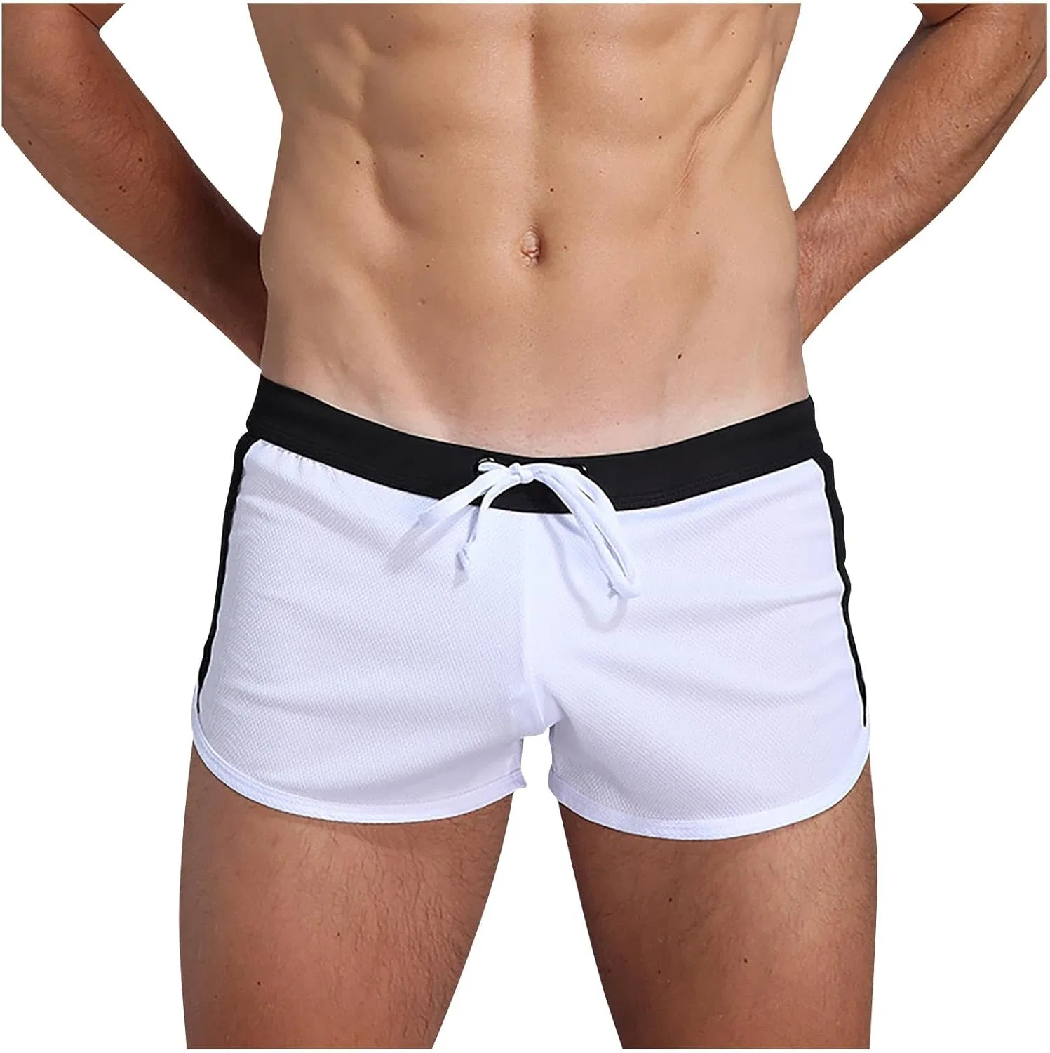 Боксеры спортивные Mens Mesh, White