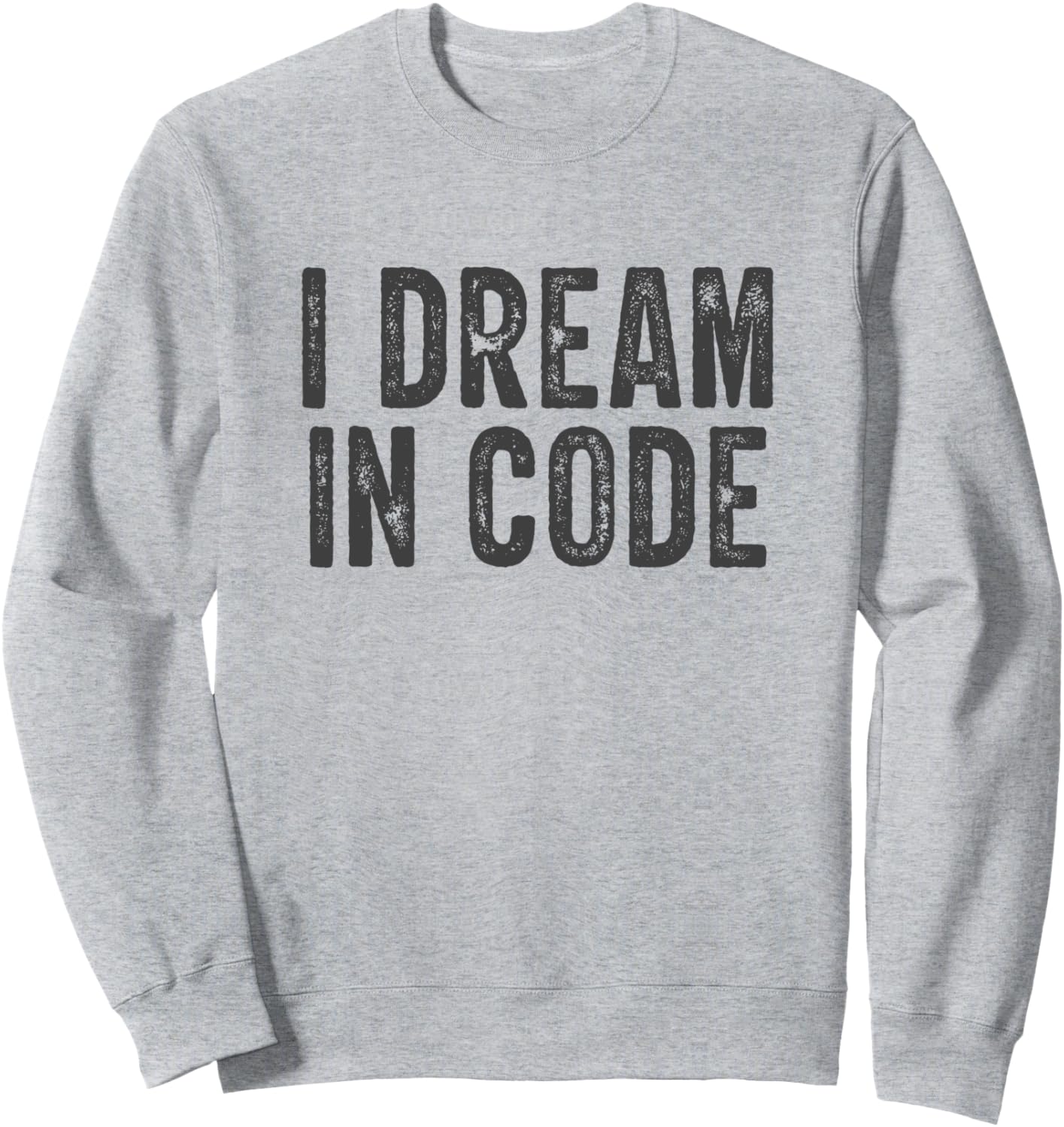 

Я - Dream On Code, забавная толстовка для программиста и программиста Take A Stand Items, серый