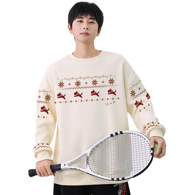 

Свитшот Unisex Crew Neck Moderate Heavyweight WARRIOR, оранжевый[fleece-lined]