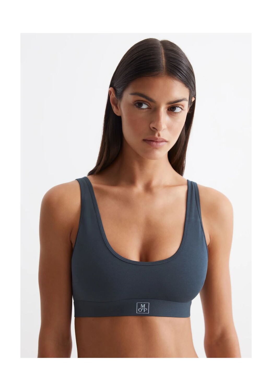 

Бюстье для женщин с нашивкой-логотипом Marc O'Polo, цвет 0003 Dark Navy