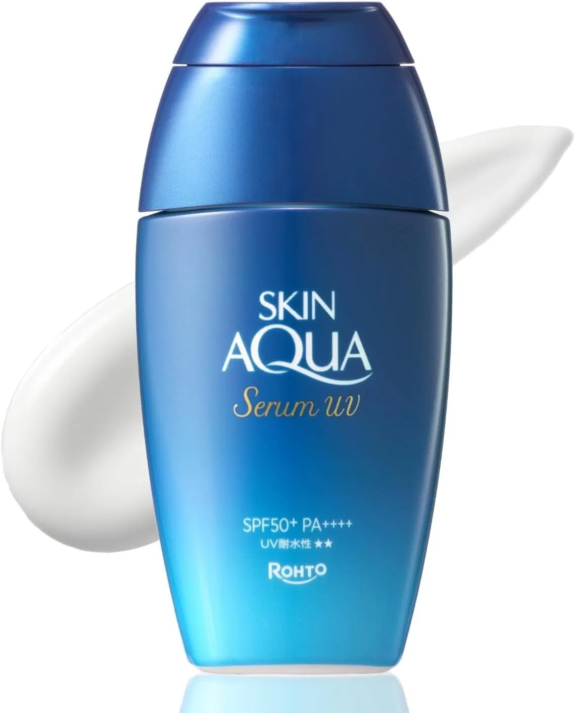 Солнцезащитный гель Skin Aqua Hyaluronic Serum UV SPF 50+ PA++++ с гиалуроновой кислотой 70 г Elimino