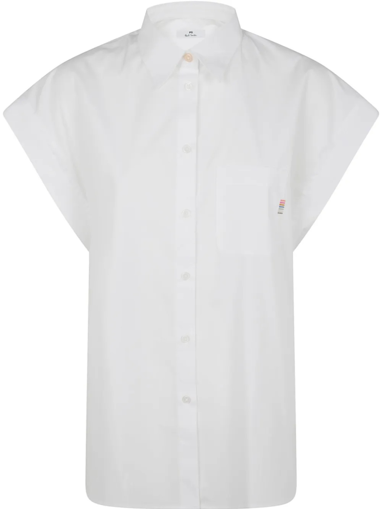 

Рубашка без рукавов PS Paul Smith, белый