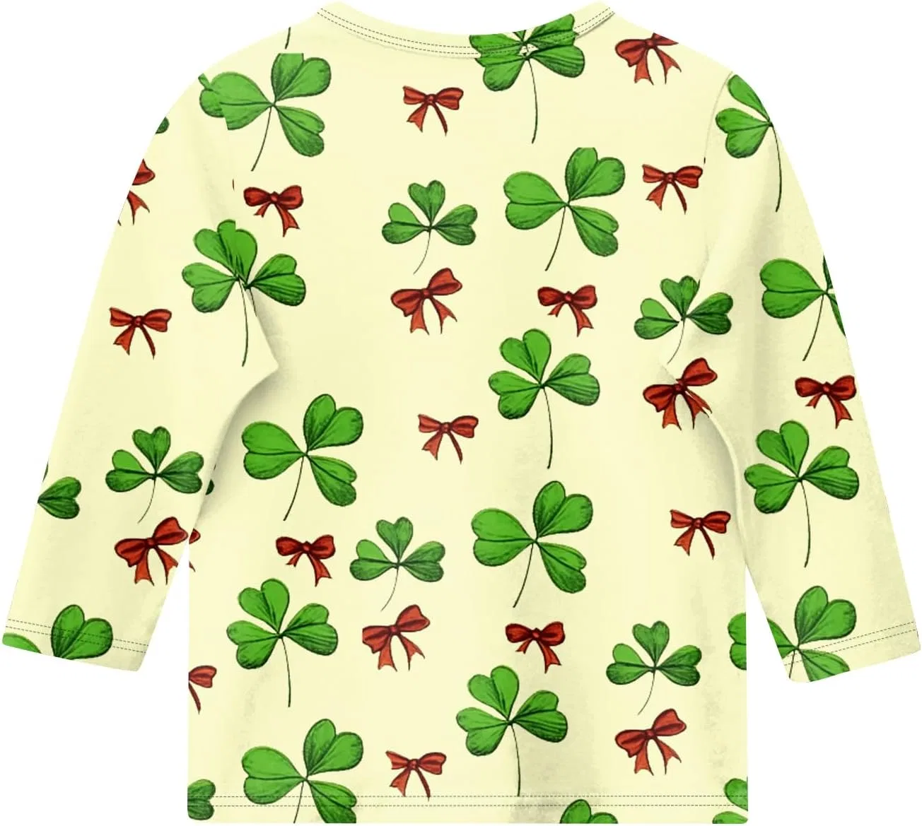 Футболка с принтом Shamrock, бренд Generic, цвет 3-yellow — фото 2