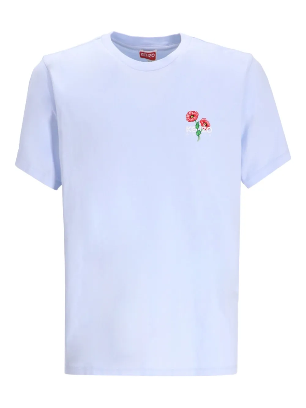 

Футболка с вышивкой KENZO, синий