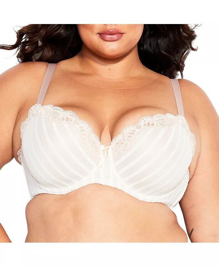 

Женский бюстгальтер Fifi Contour Lace CITY CHIC, коричневый/бежевый