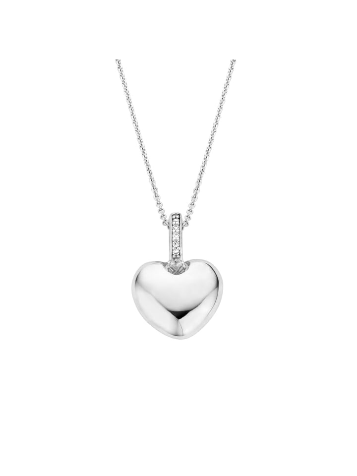 

Ti Sento Milano Серебряное колье «Большое сердце»