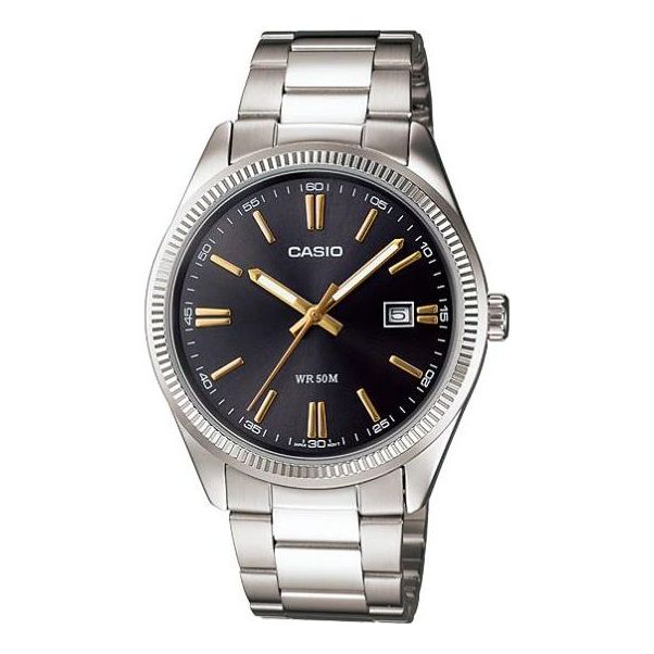 

Часы CASIO Male DRESS Japan / South Korea Fashion Quartz Waterproof Analog Mens, черный