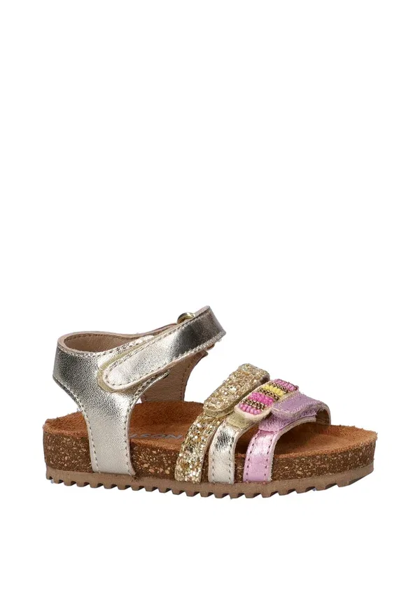 Сандалии для девочек Nelson Kids, модель baby shoes, мультиколор — фото 2