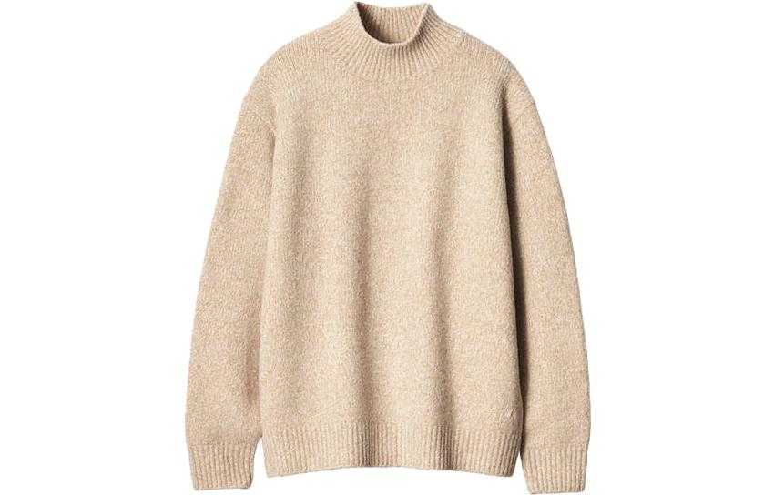 UNIQLO Jw Anderson Co Branded Series Souффле пряжа трикотаж мужской экрю — фото 2