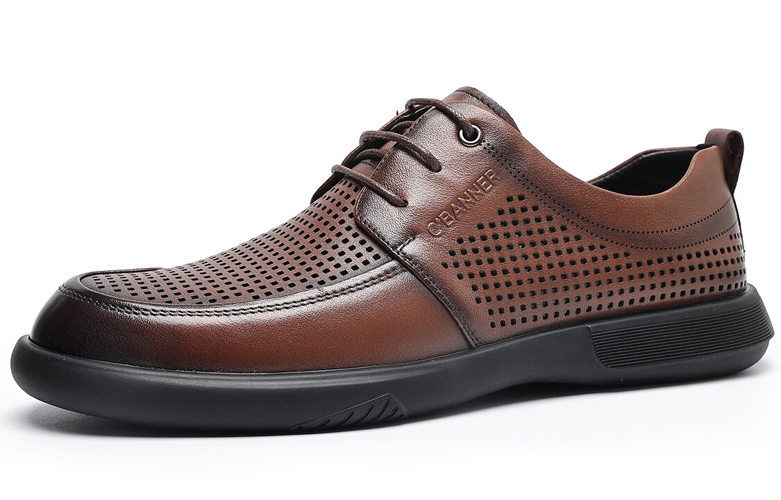 Мужские туфли CВ°BANNER Men's Casual Shoes Men Low-Top Brown — фото 2