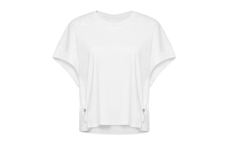 

Женская футболка WOMENS STUDIO с рукавами «летучая мышь» DESCENTE, WT-WHITE