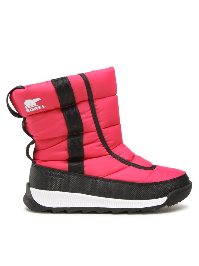 Ботинки женские Sorel Whitney II Puffy Mid Wp зимние дутые, розовый