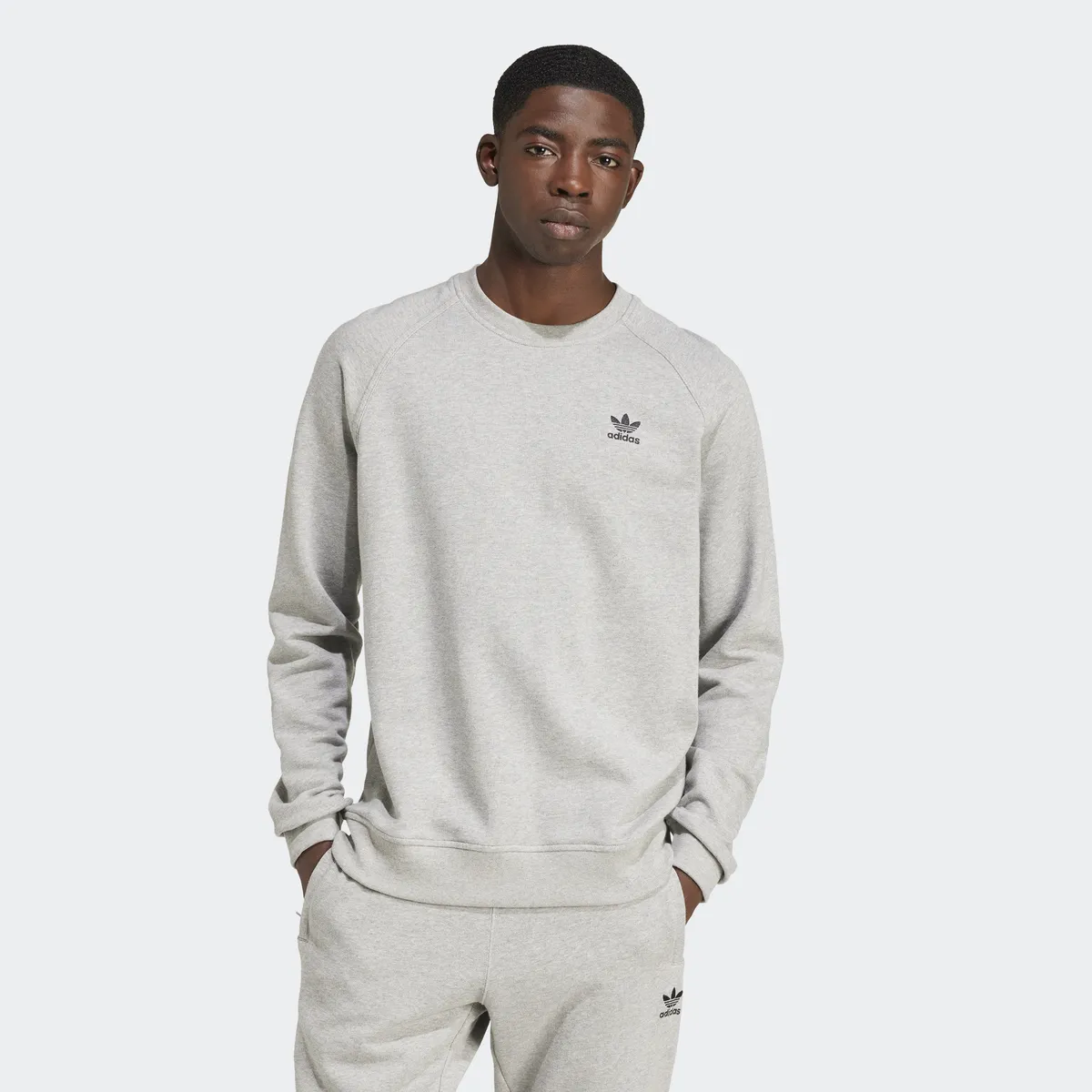 

Толстовка Adidas Originals "ESS CREW", серый