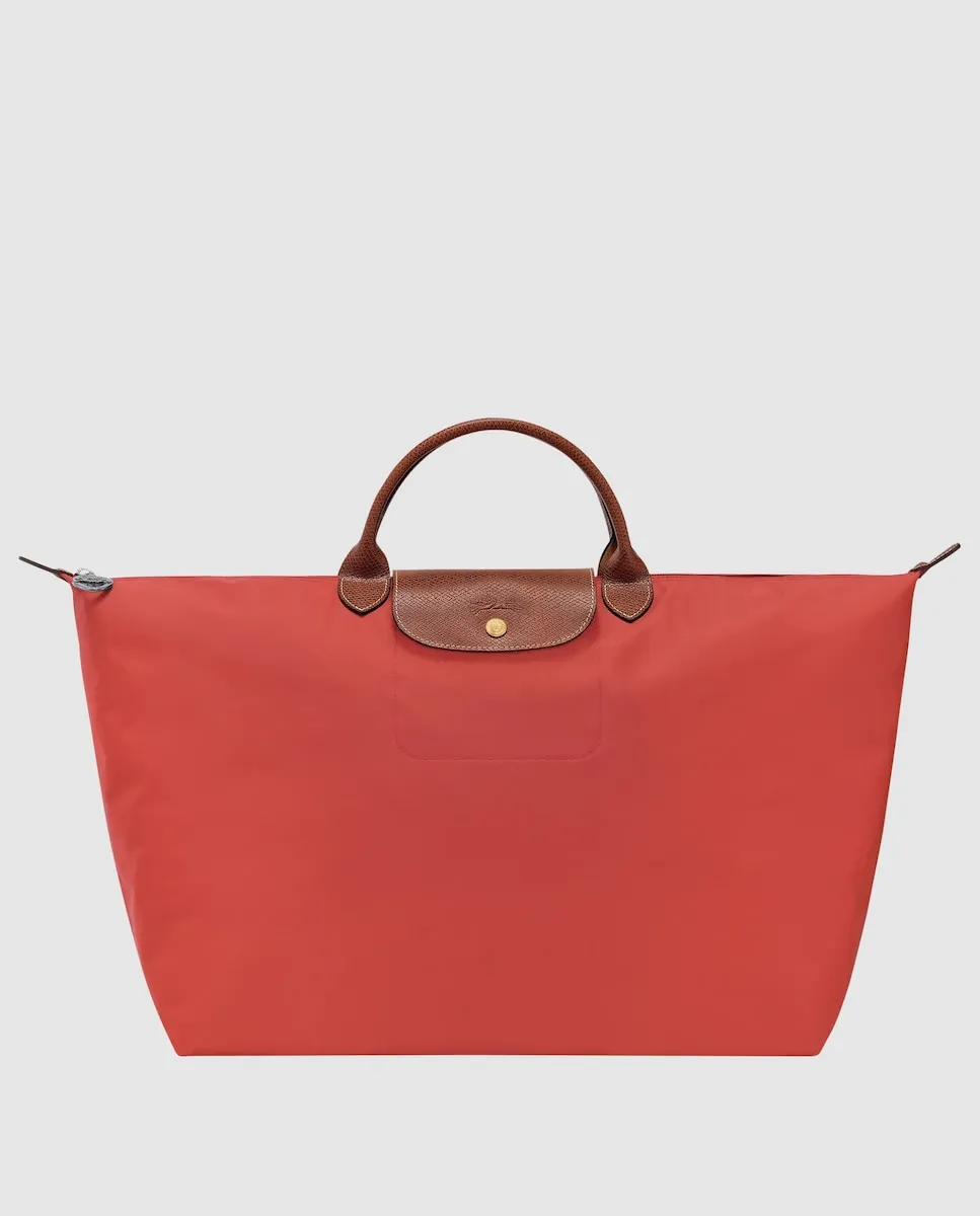 

Мягкая сумка Le Pliage Original объемом 30 л Longchamp, красный