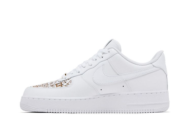 Кроссовки Nike Kith x Air Force 1 Low 'Just Us' Friends & Family Custom, белый — фото 4