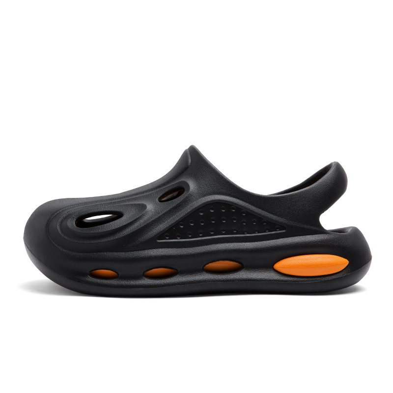 

FCMM Клоги унисекс черно-оранжевые, цвет Black Orange