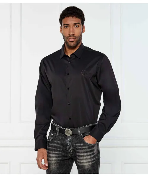 

Рубашка Regular fit Just Cavalli, черный