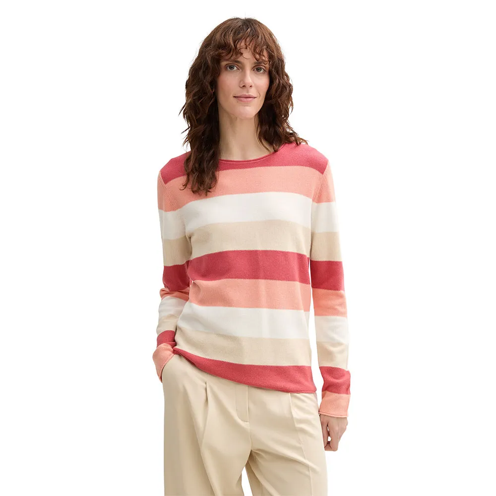 

Свитер Tom Tailor Knit Structured Striped, разноцветный