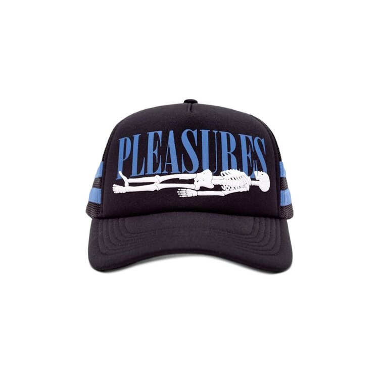 

Бейсболка Pleasures Bones Trucker Snapback, черный