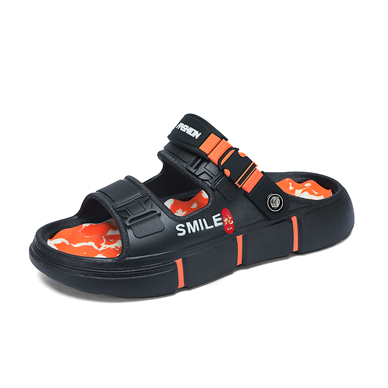 

Пляжные сандалии мужские JEANSWEST, Black Orange