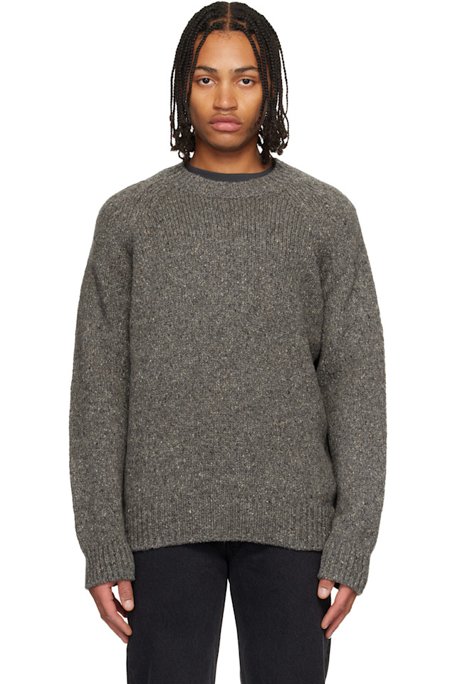 

A.P.C. Серый свитер Харрис