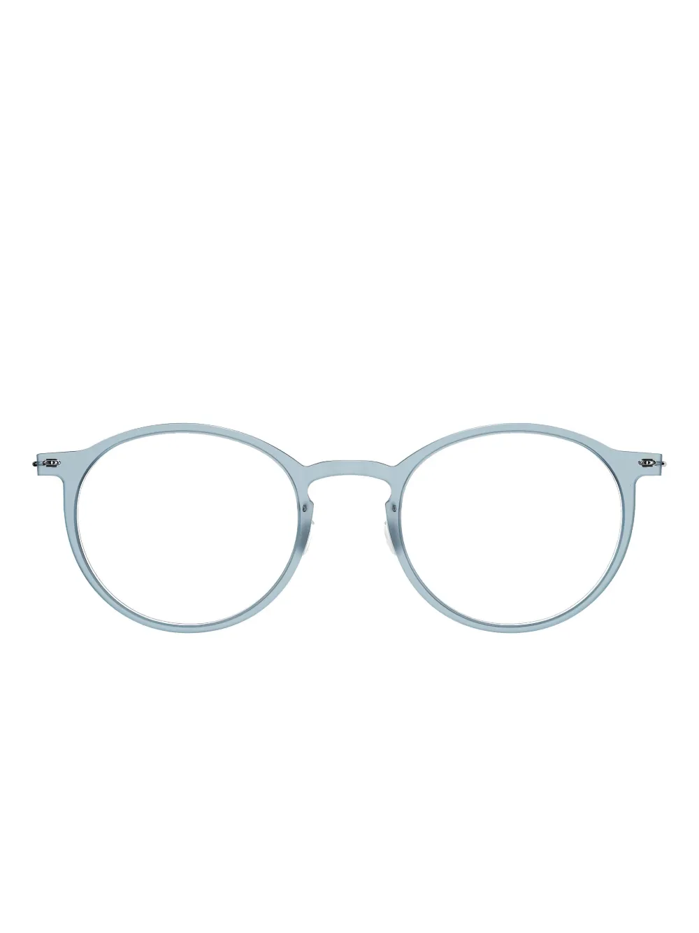 

Очки в круглой оправе Lindberg, синий