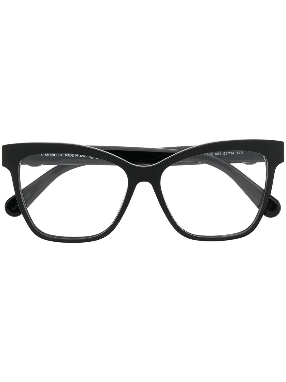 

Солнцезащитные очки с логотипом Moncler Eyewear, черный