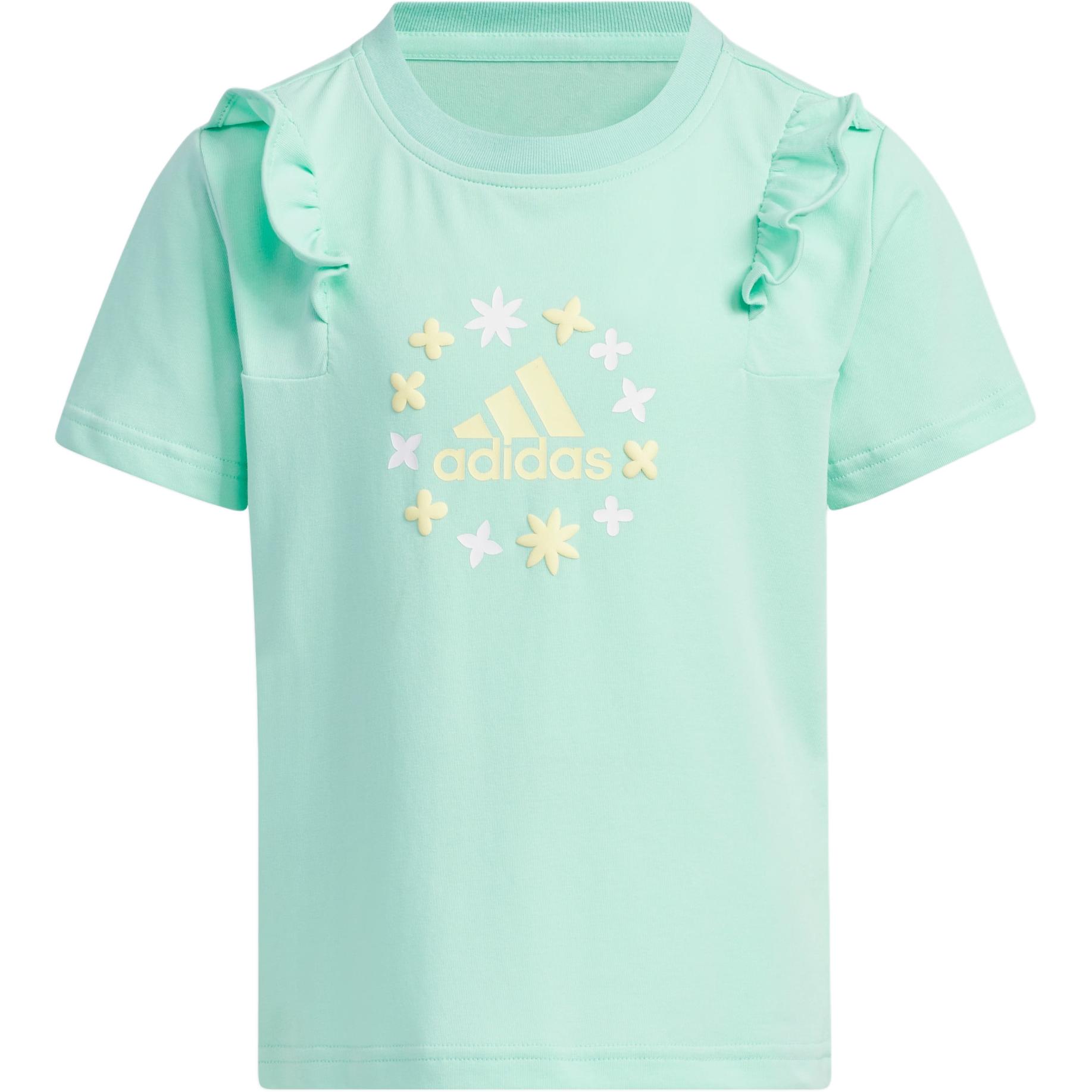 

Детская футболка Adidas, зеленый