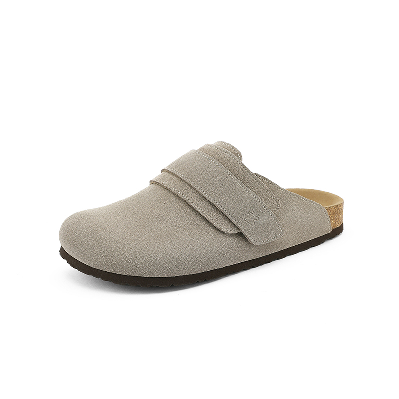 UBZ Мужские тапочки EVA с закрытым носком — хаки, цвет Khaki — фото 3