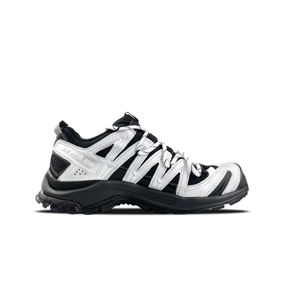 XA PRO 3D Cushioning Abrasion Resistant Support Low top Outdoor Shoes Unisex SALOMON, серебряный-shopping bag — фото 4