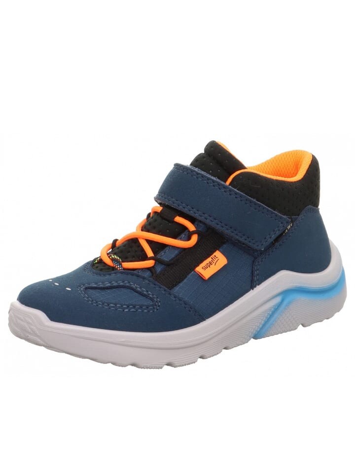 

Кроссовки на шнуровке superfit Klettschuh Kicks, синий