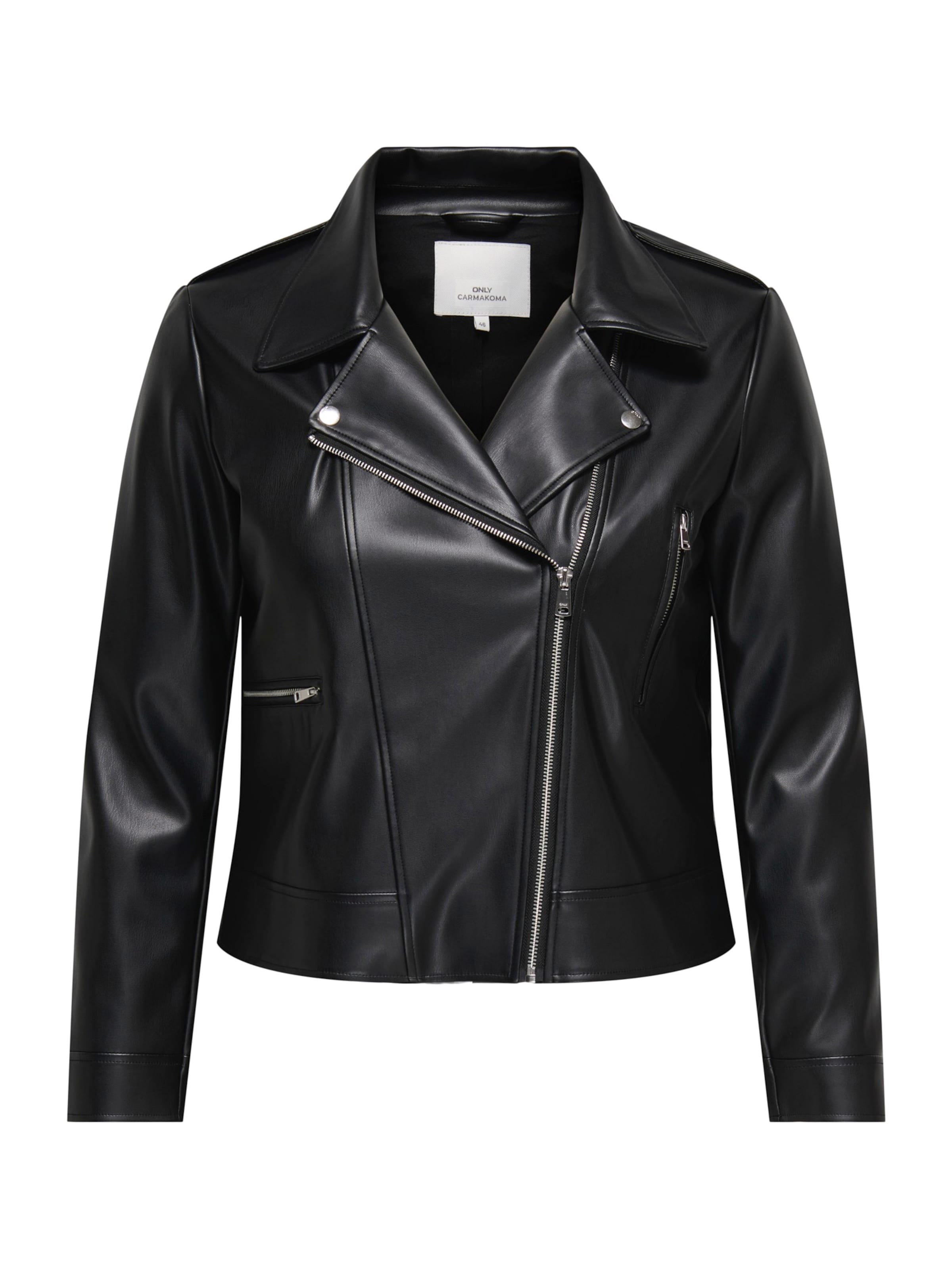 

ONLY Carmakoma Куртка межсезонная 'CARCARMEN' в черном цвете