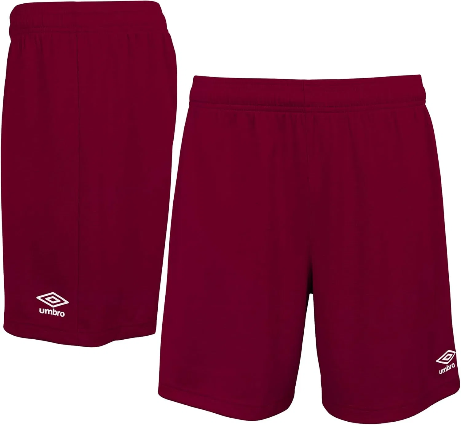 Юношеские полевые шорты Umbro, бордовый — фото 3